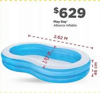Bodega Aurrerá Alberca inflable play day oferta