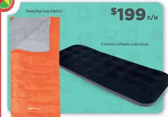 Bodega Aurrerá Colchón inflable individual oferta