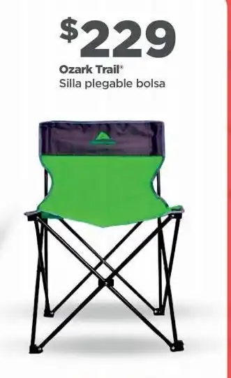 Bodega Aurrerá Silla plegable tipo bolsa oferta