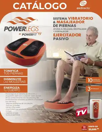 Ejercitado r pasivo powerlegs by powerfit