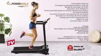CV Directo Caminadora eléctrica power walk by powerlegs oferta