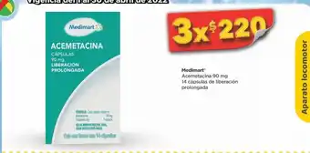 Bodega Aurrerá Medimart acemetacina oferta