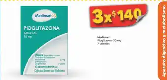 Medimart pioglitazona