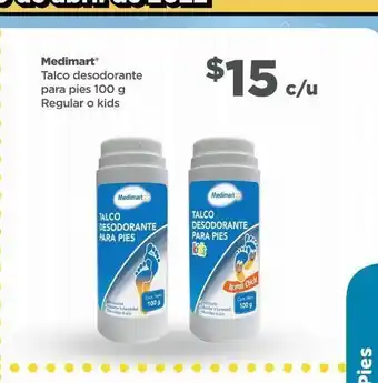 Bodega Aurrerá Talco desodorante medimart oferta