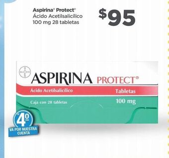 Bodega Aurrerá Aspirina protect oferta