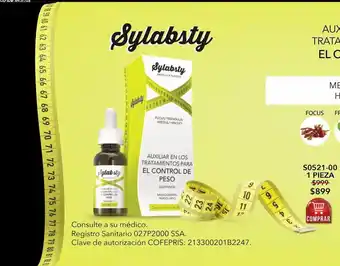 Auxiliar para el control de peso sylabsty