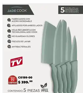CV Directo Cuchillos jade cook oferta