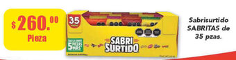 Sabrisurtido Sabritas de 35 pzas