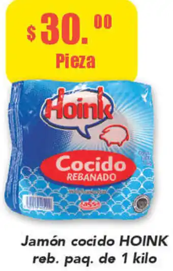 Super Aki Jamón Cocido Hoink Reb. Paq. de 1Kilo oferta