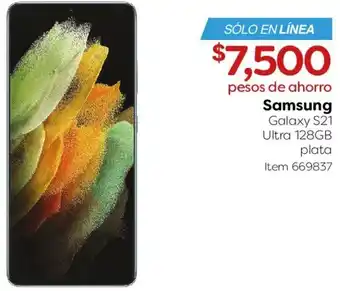 Costco Samsung Galaxy S21 Ultra 128GB oferta