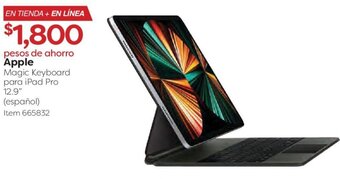 Costco Apple Magic Keyboard para iPad Pro 12.9" oferta