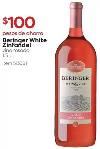 Beringer White Zinfandel