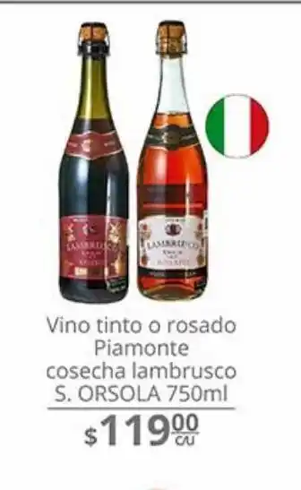 La Comer Vino tinto s. orsola oferta