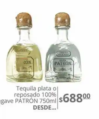 La Comer Tequila patrón oferta