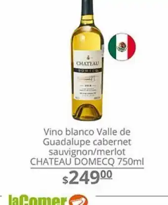 La Comer Vino blanco chateau domecq oferta