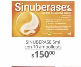Medicamentos sinuberase