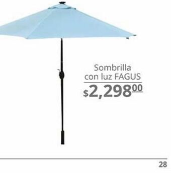 La Comer Sombrilla de jardín oferta