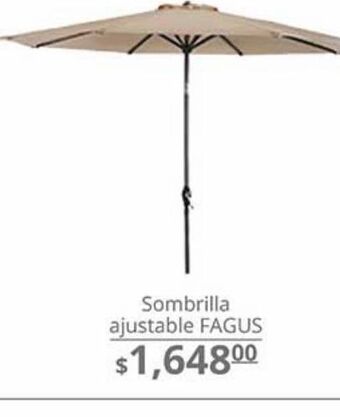 Sombrilla de jardín