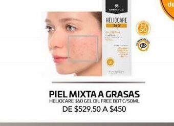 Farmacia San Pablo Heliocare 360 gel oil free bot c/50ml oferta