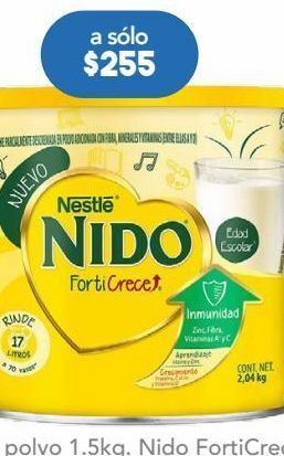 Farmacia San Pablo Nido leche en polvo forticrece c/2.04kg oferta