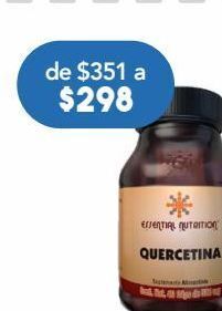 Farmacia San Pablo Essential nutr quercetina cap 500mg c/40 oferta