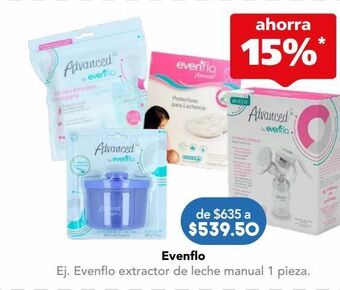 Farmacia San Pablo Evenflo extractor leche manual c/1pza oferta