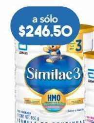 Farmacia San Pablo Similac hmo et3 1-3 años lat c/850gr oferta