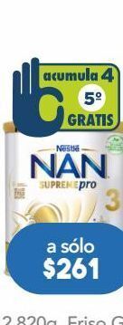 Farmacia San Pablo Nan supreme pro formula et 3 c/1.2kg oferta