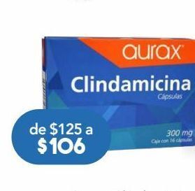 Clindamicina cap 300mg c/16 genvita