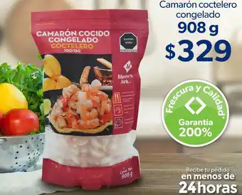 Camarón Coctelero Congelado 908g