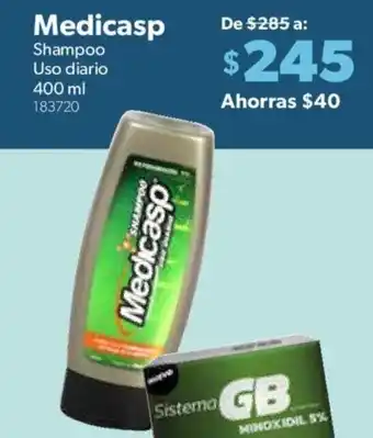 Medicasp Shampoo 400ml