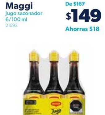 Maggi Jugo Sazonador 6/100ml