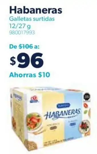 Habaneras Galletas Surtidas 12/27g