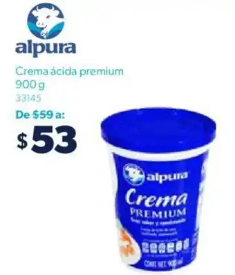 Sam's Club Alpura Crema Ácida Premium 900g oferta
