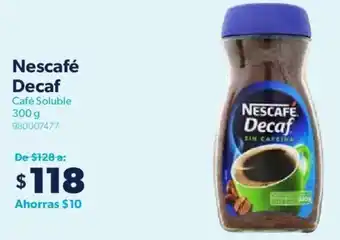 Sam's Club Nescafé Decaf Café Soluble 300g oferta