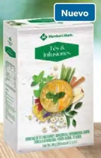 Sam's Club Member's Mark Tés e Infusiones 6 Sabores 200 sobres oferta