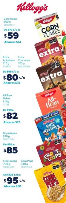 Sam's Club Kellogg's Corn Flakes 860g oferta
