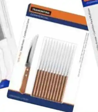 Sam's Club Tramontina Commercial Cuchillos para Carne Mango de Madera 12 pzas oferta