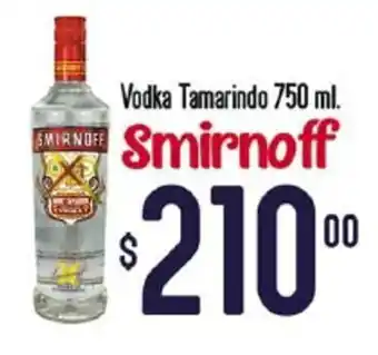 Smirnoff Vodka Tamatindo 750ml