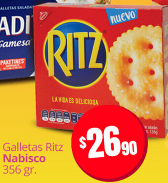 Galletas Rits Nabisco 356g