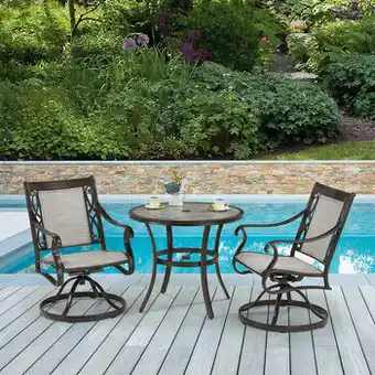Costco Agio, Turner Juego Tipo Bistro de 3 piezas oferta