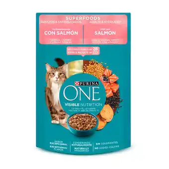 Costco Purina One Cat Alimento Húmedo con Salmón 24 pzas de 85 g oferta