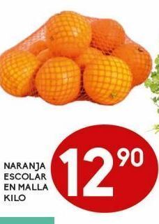 Alsuper Naranja escolar en malla kg oferta