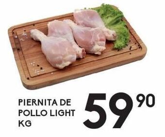 Alsuper Piernita de pollo light kg oferta