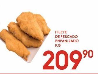 Alsuper Filete de pescado empanizado kg oferta