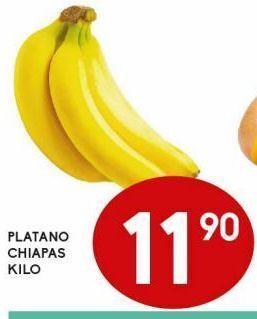 Alsuper Plátano chiapas kg oferta