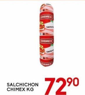 Alsuper Salchichón chimex kg oferta