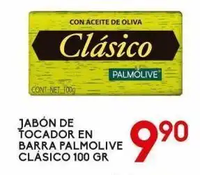 Alsuper Jabón de tocador en barra palmolive clásico 100g oferta