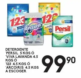 Alsuper Detergente persil, viva, 123, arcoiris oferta