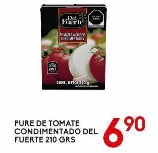 Alsuper Puré de tomate condimentado del fuerte 210g oferta